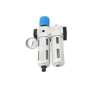 EXHOYAJB Bigeminy Filtro Regulador FRC-1/4-D-7-MIDI 186503 3/8 1/2 3/4 Drenaje Automático/Manual y Manómetro Mpa 0.5-7bar(FRC3-4-D-7-MIDI-AMPA)