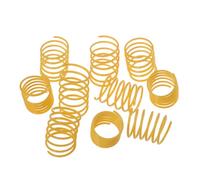 EXHUMKY 10 Piezas Kit de Muelles para Gatos Coloridos Juguetes Plásticos para Estimular Actividad y Desarrollo Colores Surtidos Aleatorios Color Aleatorio Color Aleatorio