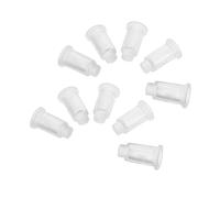 EXHUMKY 10 Piezas Soporte De Pata De Báscula Pies De Goma Soporte De Pata De Accesorio Plato De Pesaje Pies De Eléctrica Transparente Caucho