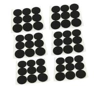 EXHUMKY 100 Piezas Unidades de Protectores Antideslizantes para Patas de Muebles Almohadillas Adhesivas para Suelos Duros Protección Duradera para Sillas Mesas y Sofás Pads Autoadhesivos