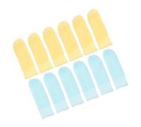 EXHUMKY 12piezas Cepillo De Dientes Para Mascotas De Cepillo De Dedo Lavable Para Perros y Gatos Para Perros Pequeños y Material Seguro Para Encías y Dientes