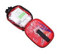 EXHUMKY 1juego Bolsa De Emergencias Roja Para Primeros Auxilios Kit De Seguridad Portátil Para Montañismo y Viajes y Duradera Gran Capacidad Para y Accesorios