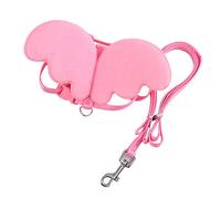 EXHUMKY 1pieza Correa Ajustable para Pasear Mascotas Cuerda De Tracción para Entrenamiento De Patos y Aves Color Rosa