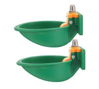 EXHUMKY 2 Piezas Bebedero Automático para Ganado Diseño Compatible con Ovejas y Cabras Instalación de Agua Granjas