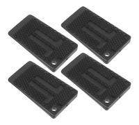 EXHUMKY 20 Cuñas Niveladoras para Muebles Cuñas De Plástico Instalación Rápida Resistentes a Rayones para Nivelar Mesas y Sillas 20 Unidades