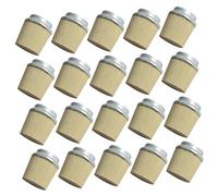 EXHUMKY 20 Piezas Tapones Grandes de Madera para Botellas de Agua Caliente de Tapones Aislantes Resistentes y Prácticos para Termo Sellado Seguro y Fácil Limpieza