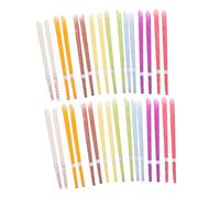 EXHUMKY 32 Piezas Variedad de Velas Aromáticas Forma de Masaje de Oídos Ligero y Duradero