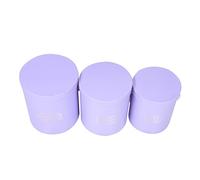 EXHUMKY 3piezas Floral Arrangements Round Flower Box for Weddings Birthdays and Special Occasions Elegant Cylinder Bouquet Packaging for Home and Flower Shops