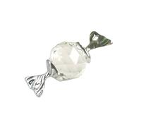 EXHUMKY Adorno De Cristal Transparente Con Diseño De Dulce Decoración Para Hogar Para Fiestas y Eventos Especiales Elegante Para Bautizos y Celebraciones