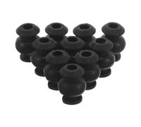 EXHUMKY Bolas Antivibración Negras para Gimbal 10 Piezas, Amortiguadores Pequeños Antideslizantes para Estabilizador de Cámara de Dron, Accesorios Antivibración para Fotografía Aérea