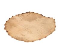 EXHUMKY Cabeza de Grande de Piel de Vaca Redonda para Instrumento de Percusión Parche Resistente y Práctico para y Caja