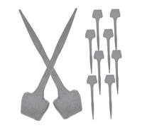 EXHUMKY Clavos para Herraduras 10piezas Herramientas De De Hierro Duradero y Práctico 4cm Fijación para Caballos Establos Herradores y Jinetes