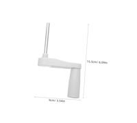 EXHUMKY Ergonómico Manivela Metálica para Ajuste de de Mesa y Silla Mango Resistente para Máquina de Carpintería Instalación para Oficina y