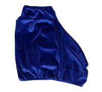 EXHUMKY Fundas para Patines de Hielo Azul, de Poliéster, Talla 36-39 | Diseño Plegable, Protege la Zona de Cuchillas, para Hockey y Clases de Patinaje, Uso en Casa