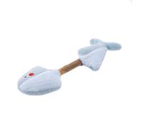 EXHUMKY Interactive Silvervine Cat Teaser Stick Juguete para Gatos Interactivos Estimula El Interiores para Fortalecer El Vínculo Entre Dueños y Mascotas