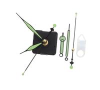 EXHUMKY Kit de Mecanismo de Reloj Silencioso Manecillas para Pared Material y Plástico sin Marco Adecuado para Reparación y Relojes