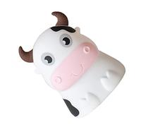 EXHUMKY Lámpara Nocturna De Silicona Forma De Vaca Luz Infantil Para Decoración De Habitaciones y Alivio Nocturno Para Bebés