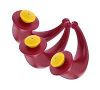 EXHUMKY Limpiador Nasal de Plástico 3 Piezas Botella de Riego Compacto Sistema de Irrigación Nasal para Adultos y Niños en Casa y Alivio de Congestión Sinusal