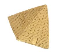 EXHUMKY Miniatura Pirámide Egipcia De Resina Robusta Decoración De Escritorio Artística y Souvenir Creativo para Oficina y Hogar Amantes Historia y Cultura Egipcia