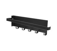 EXHUMKY Soporte Magnético para Toallas Ganchos Estante De Almacenamiento para Refrigerador Organizador De Cocina Práctico y Compacto