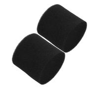 EXHUMKY Tapones de Esponja Acústica para Altavoz 2 Piezas, Diámetro 42×65 Mm, Absorción de Ruido de Viento, Mejora Graves para Puerto Bass Reflex, Inserto para Subwoofer y Tubo Guía,