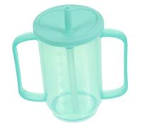EXHUMKY Taza Irrompible para Pacientes Discapacitados con Diseño Ergonómico para Ancianos y Dietas Líquidas Prevención de Derrames y Uso