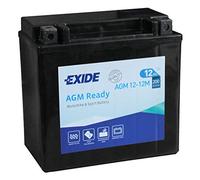 EXIDE Batería 12, Ah 200, A/EN AGM12-12M L 150mm B 90mm H 145mm Compatible con BMW MOTORCYCLES F K R R 1200