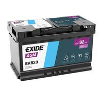 EXIDE Batería de coche AGM Automotive