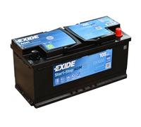 Exide EK1050 - Batería de coche AGM - 12 V 105Ah 950A - Compatible con Start-Stop
