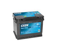 Exide EK600 - Batería de coche AGM - 12 V 60Ah 680A - Compatible con Start-Stop