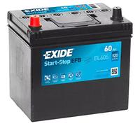 EXIDE NBA-1046 BATERÍA 12V/60AH-520CCA-EFB EL605, Unisex-Adult, Multicolor
