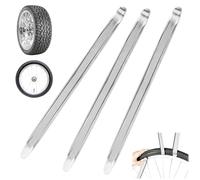 EXIN DECHEN 3 Piezas Desmontadora de Neumáticos 30cm de Metal,Desmontables Bicicleta E-Scooter Moto,Palancas Neumaticos Moto, Palanca de Neumáticos de Bicicleta,Herramientas Palanca Neumáticos