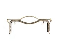 exing Marco Bolsa para planchar con cierre beso cierre L Forma Purse Frame, Carta del paquete Bolso DIY