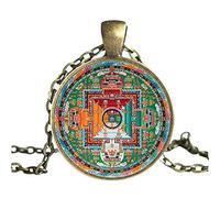 EXINOX Collar Magdala Budista Tibetano | Hombre Mujer | (Tipo 9)