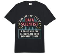 Existen Dos Tipos de Data Scientists Analyst Data Mining Comfort Colors Adult Heavyweight T-Shirt