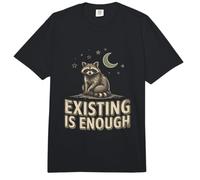 Existir es Suficiente Mapache Comfort Colors Adult Heavyweight T-Shirt