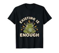 Existir es Suficiente Rana meditando Camiseta