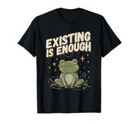 Existir es Suficiente Rana meditando Camiseta