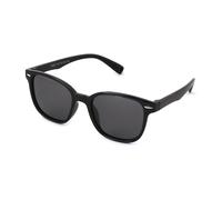 EXIT Niños OCCH. SOLE BAMB. PLAST. S8222 C.11 NERO LUC./FUMO *3P Gafas de sol Plástico Negro Gris Cuadrada Polarizado