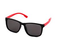 EXIT Niños OCCH. SOLE BAMB. PLAST. S8224 C.14 NERO LUC.-ROSSO/FUMO *3P Gafas de sol Plástico Negro Gris Envolvente Polarizado