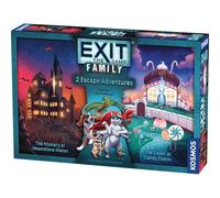 Exit: The Game - Familia - 2 Aventuras de Escape, Sala de Escape en casa, Juego cooperativo, Actividad Familiar, Brainteasers, 2-4 Jugadores