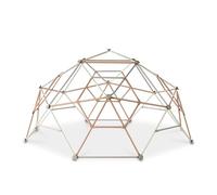 EXIT TOYS - Cúpula de escalada de metal para niños y niños, construcción extra sólida, anclajes de suelo inoxidable, construcción de cabañas, escalada para niños, diámetro de 300 cm, color pastel