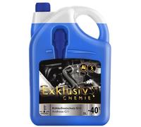 Exklusiv Chemie Anticongelante Refrigerante G11 hasta -40° - 5 litros - 5 Años | Líquido Refrigerante para Coche | Refrigerante G11 Azul | Listo para Usar | In yuda de Relleno