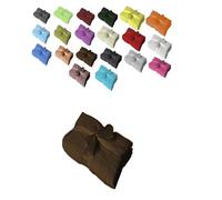 Exklusiv Heimtextil Alfombrilla de baño, 1 unidad, 50 x 80 cm, marrón chocolate