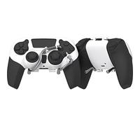 EXknight Leverback FPS Mecánico Paletas, Botones Traseros Paletas para Juegos para Mando PS5 (Blanco)