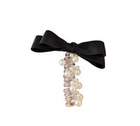 EXKURPOO Gomas Pelo Espiral Dulce elástico Espiral Brillante Perla teléfono Diadema con Alambre Bowknot coletas Trenza Cabeza Goma Lazo for el Cabello Cuerda Accesorios de Mujer(2)