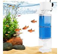 EXLECO 5 en 1 Filtros Internos para Acuario 80-250L, Ajustable 850L/H 10W | Depuradora Pequeña Acuario, Silencioso Sistema de Filtración Pecera con Oxygène, Pompage, Wavemaker, Esponja Reutilizable