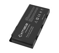Exmate 7800mAh BTY-M6D Bateria de Laptop para MSI GT60 GT70 GX60 1AC GX70 3BE WS60 MS-16F2 MS-16F4 E6603 GX660 GX680 GT780 GT780R GT600 GT660 GT680 GT683 GT685 GT670 GT760 GT770[11.1V 86.58Wh]