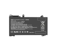 Exmate RF03XL RE03XL Batería para HP ProBook 430 440 450 445 455 445R 455R G6 430 440 445 450 455 G7 Series REO3XL RE03045XL-PL HSTNN-OB1C HSTNN-0B1C HSTNN-DB9A L32407-AC1 (11.5V/48Wh)