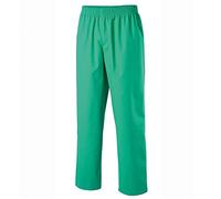 Exner - Pantalón unisex con goma elástica en todo el contorno, 1 bolsillo trasero, color verde claro, talla M